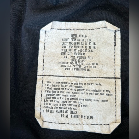 White Camouflage Lined Coat with Hood - Picture 2 of 2